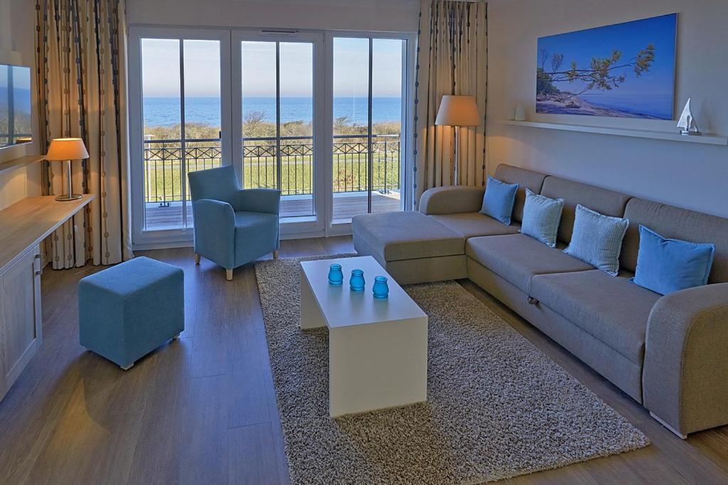 Aparthotel Waterkant Suites - Fewos Am Meer Mit Spa Borgerende-Rethwisch Ruang foto