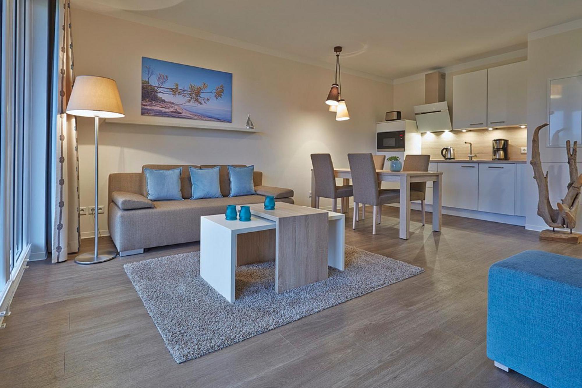 Aparthotel Waterkant Suites - Fewos Am Meer Mit Spa Borgerende-Rethwisch Ruang foto