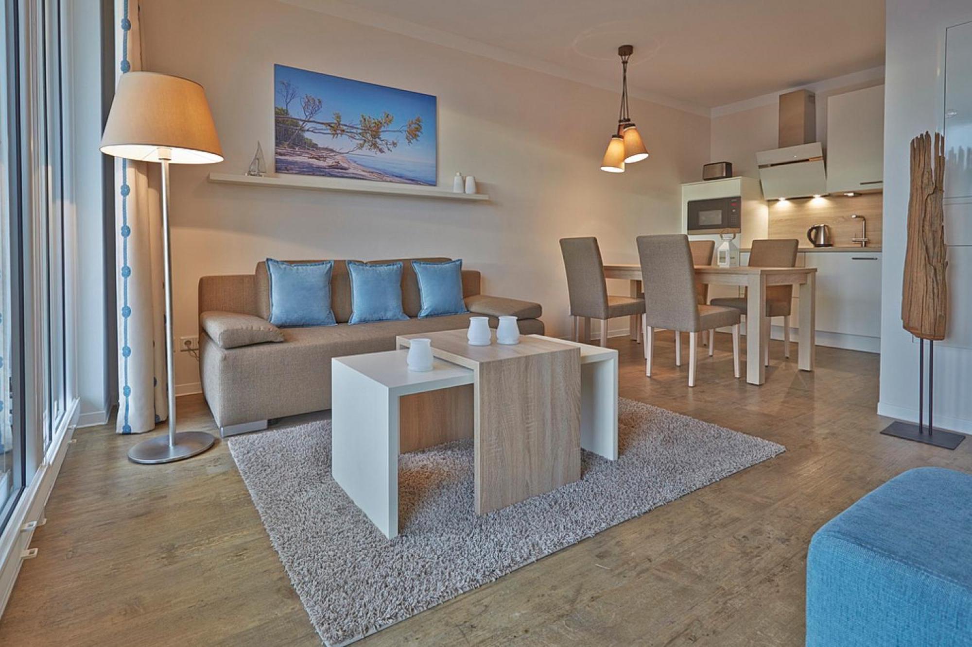 Aparthotel Waterkant Suites - Fewos Am Meer Mit Spa Borgerende-Rethwisch Ruang foto
